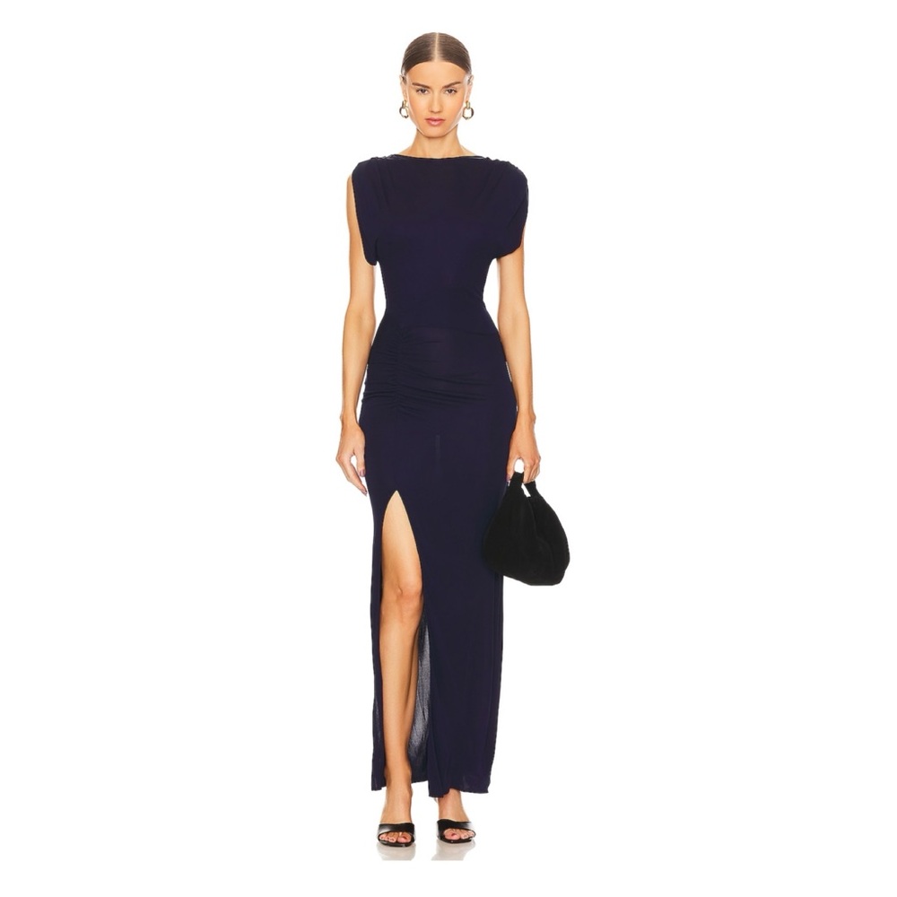 Diane von Furstenberg Gertrude Dress in Navy
